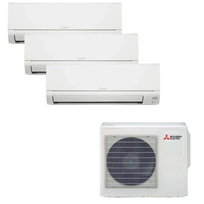 Climatizzatore fisso Mitsubishi Dw trialsplit 9000+9000+12000 BTU classe A++/A+