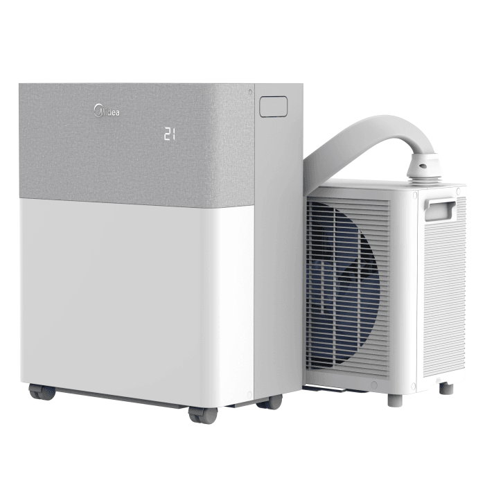 Climatizzatore portatile PortaSplit Midea 12000 BTU classe A++/A+