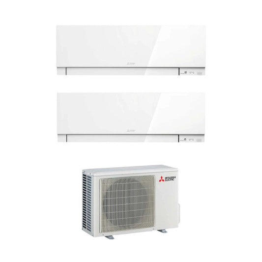 Climatizzatore Mitsubishi serie AY Dual 9000+12000 BTU R32