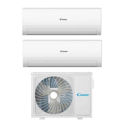 Climatizzatore fisso Candy Pura dualsplit 9000+12000 BTU classe A++/A+